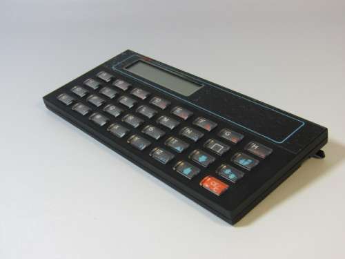 Lot of 2 vintage Systema Microdiary desk top calculators, both boxed