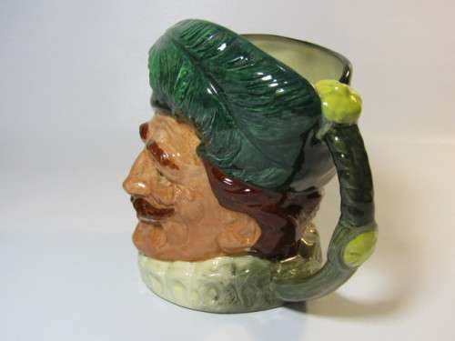 Vintage Royal Doulton Large Character Jug, The Cavalier, 16cm, ristine condition
