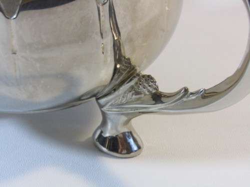 Vintage 3 arm silverplated Candle Holder with centre Bowl, approx 19cm x 11cm