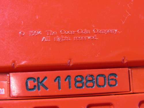 Vintage 1994 Coca Cola metal / tin Musical "Vending Machine",  excellent working condition, 18 x 9cm