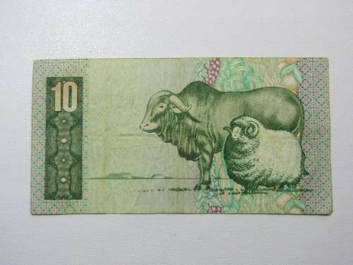 Old South African Gerhard de Kock R10 Bank Note in excellent condition