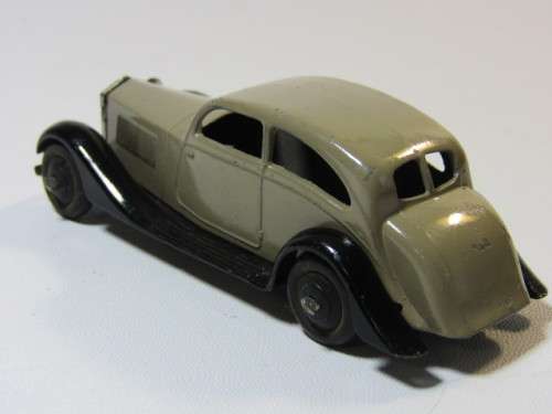 Lot of two very old Meccano Dinky Toys die cast model Cars, Armstrong Siddeley and one other