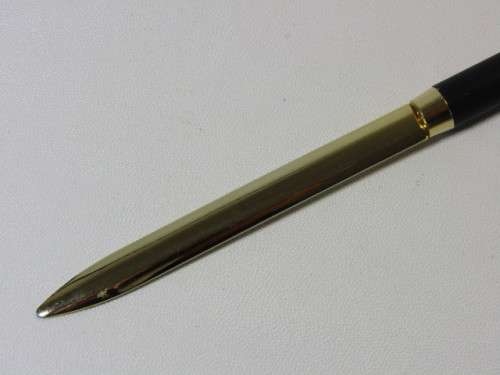 Vintage Cased Stationary set with Pens, Pencils, Letter opener and Ruler, quality set