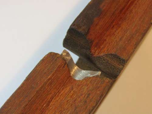 Lot of 2 vintage wooden Planes with Profile blades, complete and working, excellent condition