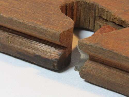 Lot of 2 vintage wooden Planes with Profile blades, complete and working, excellent condition