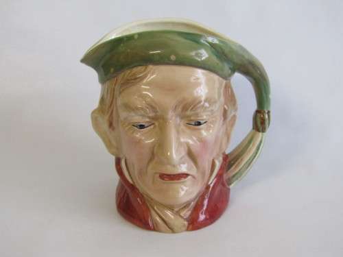 Large vintage Beswick Character Jug, "Scrooge", No.372, excellent condition, 16.5cm deep