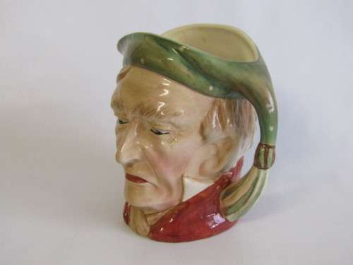 Large vintage Beswick Character Jug, "Scrooge", No.372, excellent condition, 16.5cm deep