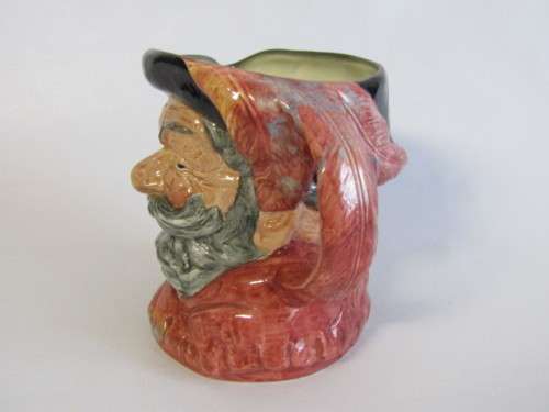 Original vintage 1949 Large Royal Doulton Character Jug "John Falstaff" D6287, 15cm deep, like new