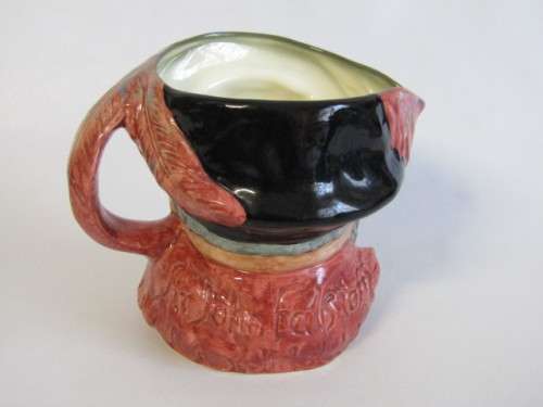 Original vintage 1949 Large Royal Doulton Character Jug "John Falstaff" D6287, 15cm deep, like new
