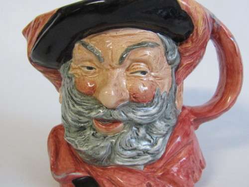 Original vintage 1949 Large Royal Doulton Character Jug "John Falstaff" D6287, 15cm deep, like new
