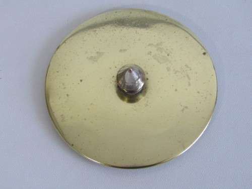 Antique Cut Glass Biscuit Barrel with silverplated Lid and fittings (EPNS), 11.5cm, excellent cond.