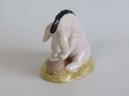 Royal Doulton porcelain Figurine, Winnie the Pooh collection "Eeyore's Birthday" WP14, 7.5x7cm