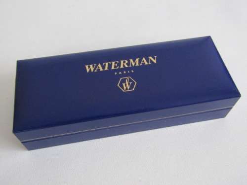 Original Waterman Fountain Pen in case "Sanlam" and a bottle of Sheaffer Ink, boxed, excellent cond.