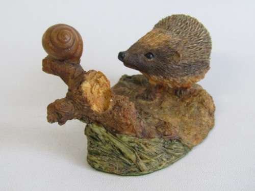 Lot of 4 collectable Animal figurines, Crown Staffordshire, Ansley and Teviotdale, excellent cond