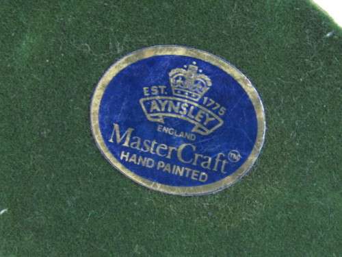 Lot of 4 collectable Animal figurines, Crown Staffordshire, Ansley and Teviotdale, excellent cond