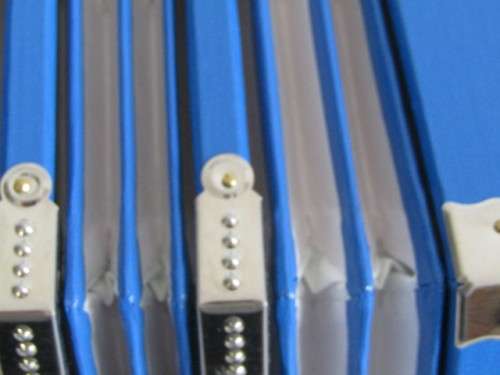 Original Crescento two row Concertina in blue, excellent condition, like new (Value R3000+)