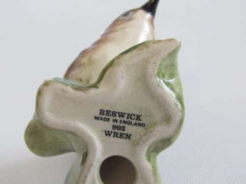 Lot of 3 original Beswick Bird figurines, no.993, perfect condition, 5.5cm *Christmas at Port No.5*