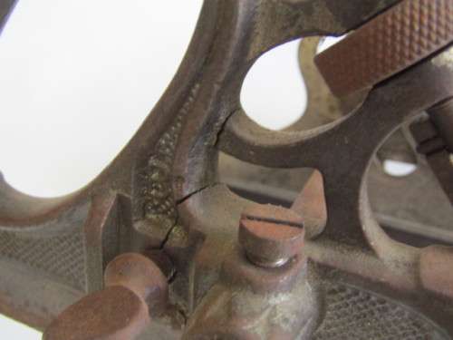 Antique Stanley No. 55 Combination Plane with wooden handles, Stanley Rule & Level Co. Blade