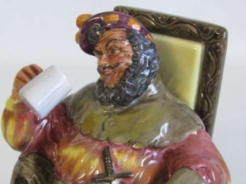 Vintage original 1954 Royal Doulton "The Foaming Quart" Figurine, HN2162, England, perfect, 13.5cm