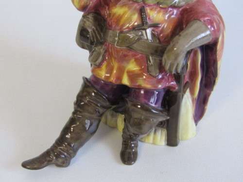 Vintage original 1954 Royal Doulton "The Foaming Quart" Figurine, HN2162, England, perfect, 13.5cm