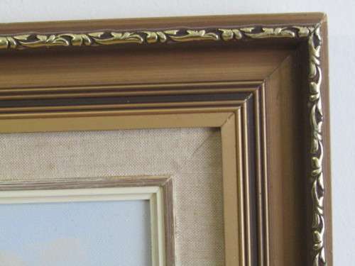 Large Original Hennie Coetzee (SA 20th) Oil on Canvas on Board Framed Painting, 65cm x 43cm