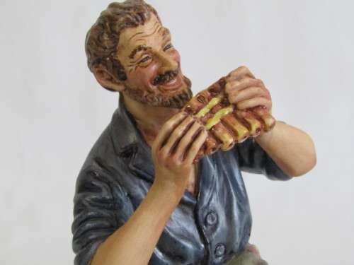 Vintage original Royal Doulton Bisque Porcelain Figurine "Dreamweaver", HN2283, large 22cm, perfect