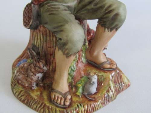 Vintage original Royal Doulton Bisque Porcelain Figurine "Dreamweaver", HN2283, large 22cm, perfect