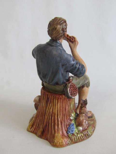 Vintage original Royal Doulton Bisque Porcelain Figurine "Dreamweaver", HN2283, large 22cm, perfect