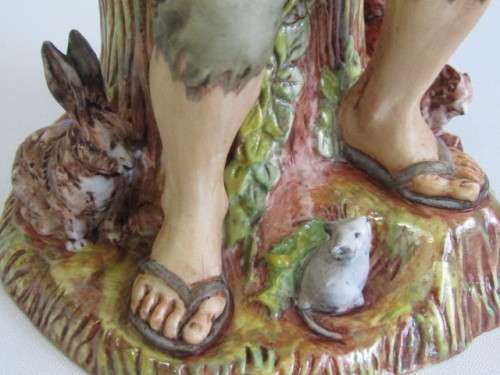 Vintage original Royal Doulton Bisque Porcelain Figurine "Dreamweaver", HN2283, large 22cm, perfect