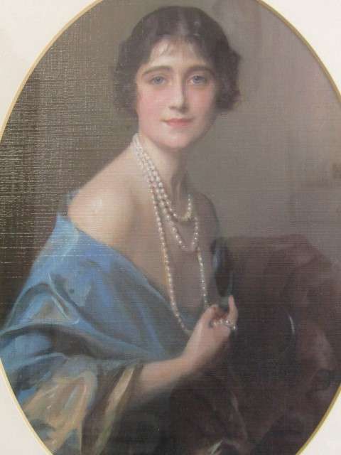 Vintage lot of 3 original Framed Duchess of York 1931 Prints, assosiated brass plaques, 39cm x 31cm