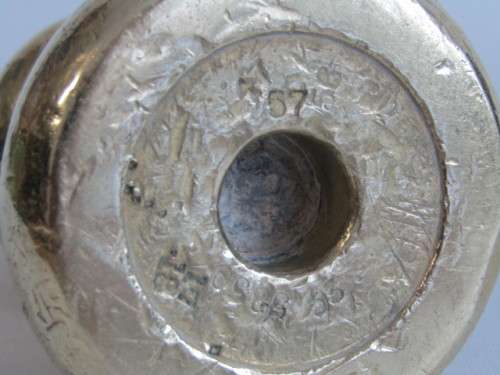 Vintage lot of 2 original solid Brass Bell Weights, 2Lb and 4Lb W&T Avery Ltd, excellent condition