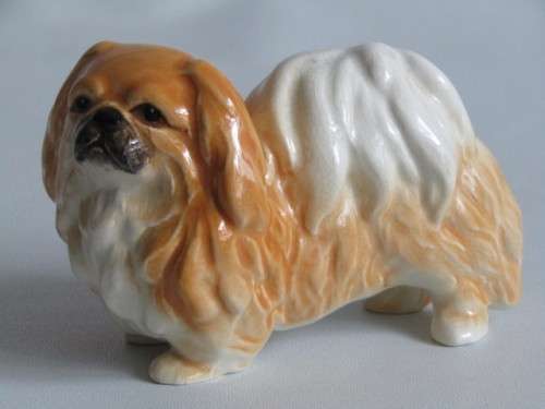 Vintage original Salvac England ceramic Dog figurine, 12cm , excellent condition