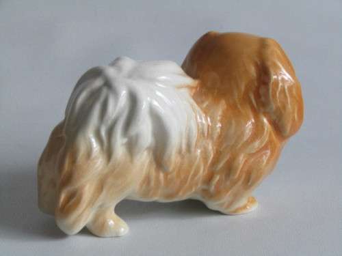 Vintage original Salvac England ceramic Dog figurine, 12cm , excellent condition