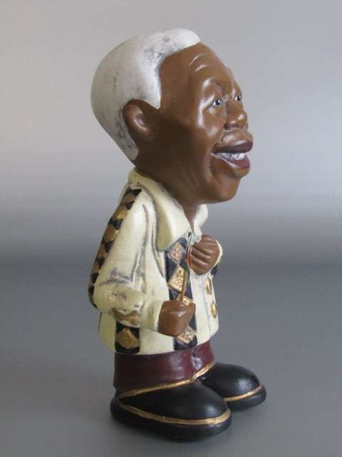 Hand painted Ceramic Nelson Mandela Money Box, 26cm, like new *Other also available at Port no.5*
