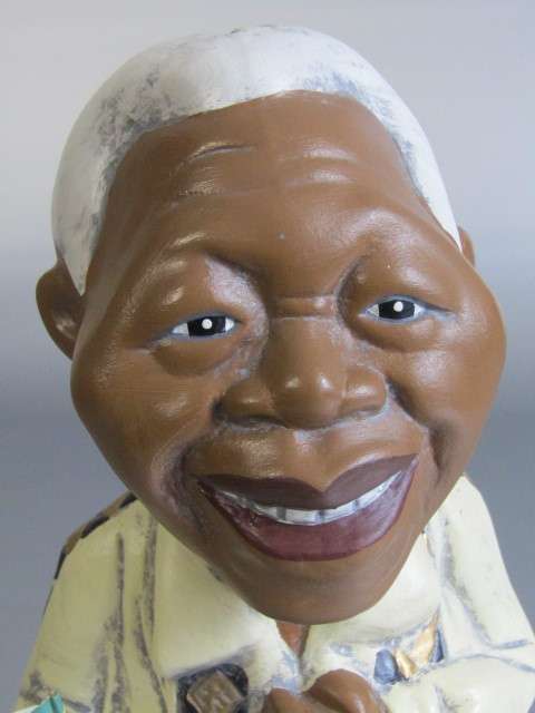 Hand painted Ceramic Nelson Mandela Money Box, 26cm, like new *Other also available at Port no.5*