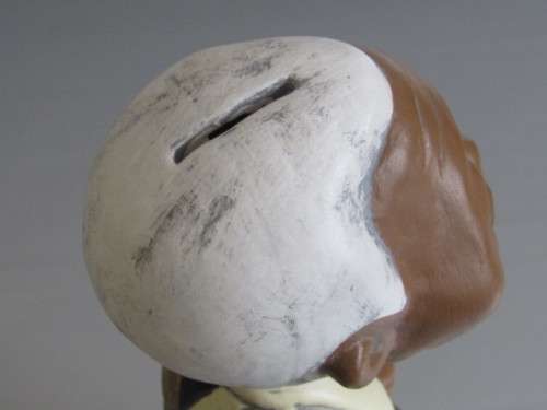 Hand painted Ceramic Nelson Mandela Money Box, 26cm, like new *Other also available at Port no.5*