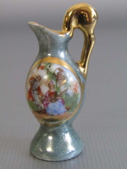 Lot of 9 vintage Printers Tray Ornaments, excellent condition, including Limoges