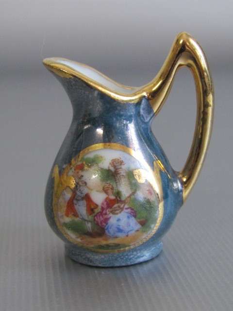 Lot of 9 vintage Printers Tray Ornaments, excellent condition, including Limoges