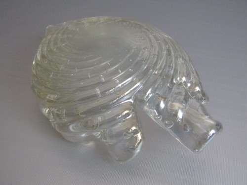 Vintage lot of 2 original Murano Bubble inclusion Bowls, 24cm xnd 15cm, excellent condition