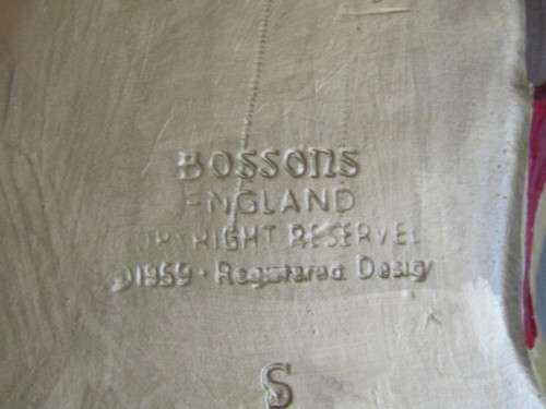 Original 1959 Bossons Chalkware Wall Hanging sculpture "Gypsey Girl" 21cm x 20cm, excellent cond.