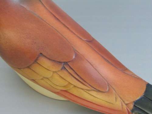 Original Feathers of Knysna hand made limited Figurine of a "Burchells Coucal" 301/2000, 36cm