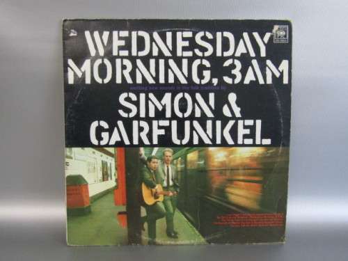 Original vintage Simon & Garfunkel LP - Wednesday morning, 3 AM, excellent condition