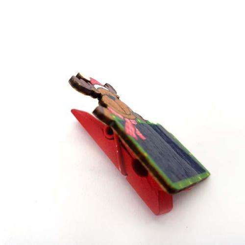 Reindeer Christmas Name Pegs - 6 Pack