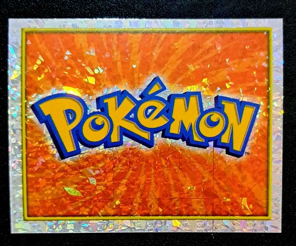 2000 Merlin Series 2 - Pokemon Trademark #1 - Prism Foil - Sticker Card - NM