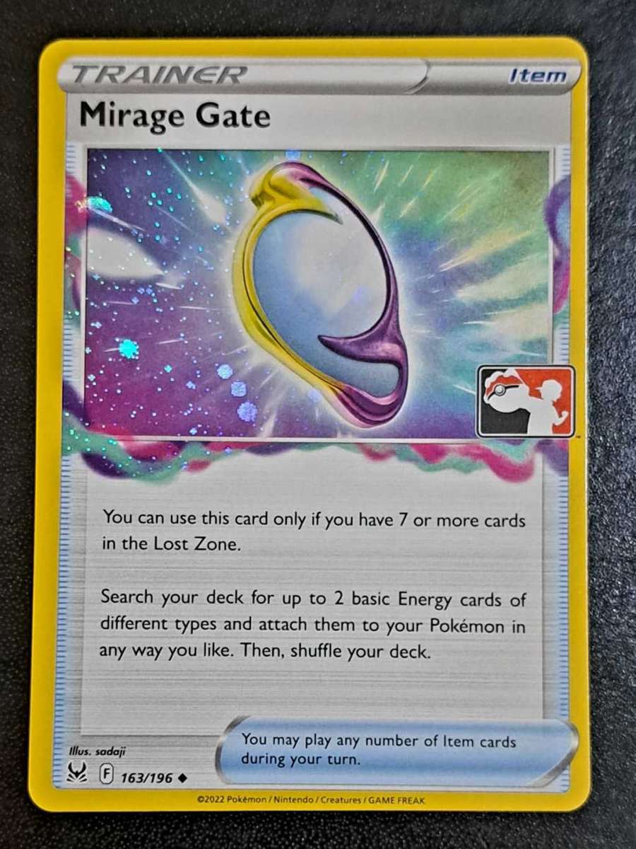 Pokemon Trading Cards - Mirage Gate - 163/196 - Cosmos Holo Rare - Prize Pack Series - NM