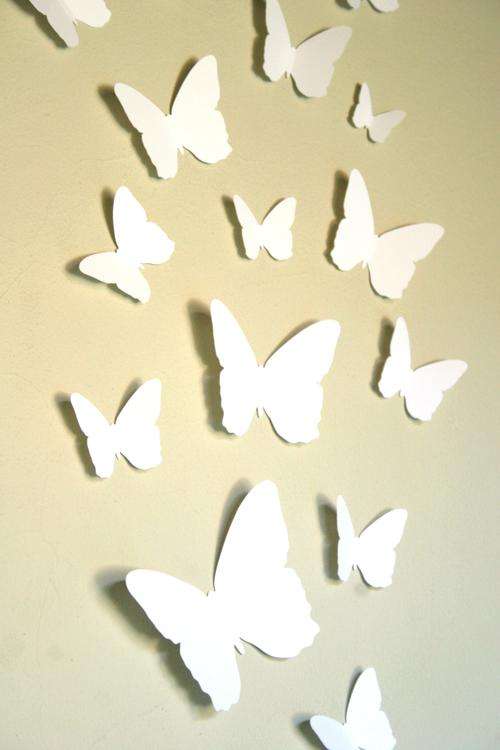 Butterfly cut-outs (120pc)
