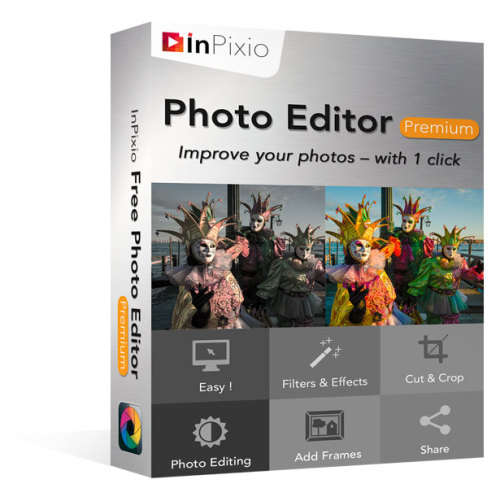InPixio Photo Editor Premium (Lifetime Activation Licence + Download)