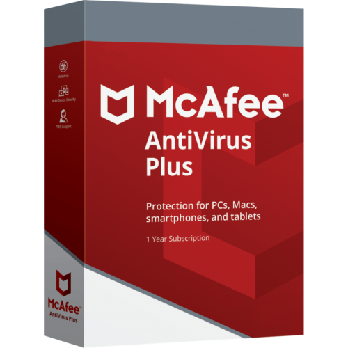 McAfee Antivirus Plus 10 Devices 1 Year Multidevice