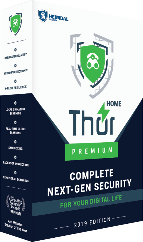 Heimdal Thor Premium Home  License Key 3-Years 10-Devices  (Windows Mac Android)
