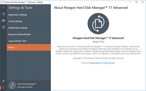 Paragon Hard Disk Manager 17 (windows License)
